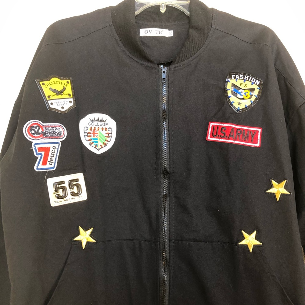 Patch Black Jacket - image 3
